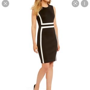 Calvin Klein Valeria Scuba Knit Dress